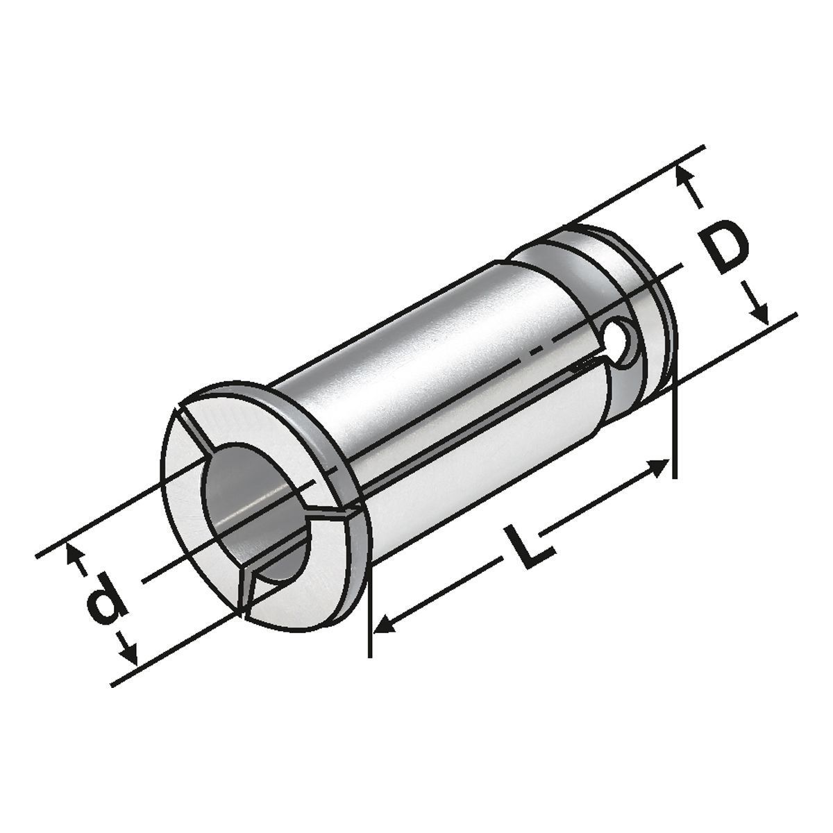 Reduzierbuchse für Hydrodehnspannfutter D=32 | d=25